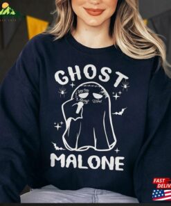 Ghost Malone Shirt Tee Spooky Season Sweatshirt Hoodie Classic 3