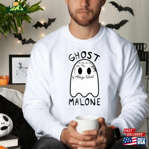 Ghost Malone Sweatshirt Halloween Cute Sweat Classic