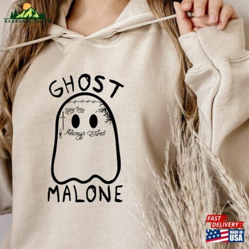 Ghost Malone Sweatshirt Halloween Cute Sweat Hoodie Unisex