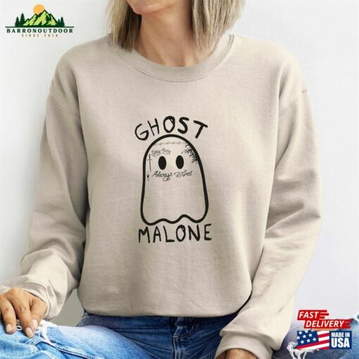 Ghost Malone Sweatshirt Halloween Cute Sweat T-Shirt