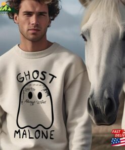 Ghost Malone Sweatshirt Halloween Cute Sweat T-Shirt Hoodie
