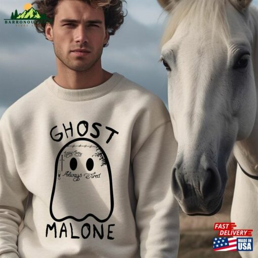 Ghost Malone Sweatshirt Halloween Cute Sweat T-Shirt Hoodie