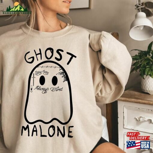 Ghost Malone Sweatshirt Halloween Cute Sweat T-Shirt Hoodie