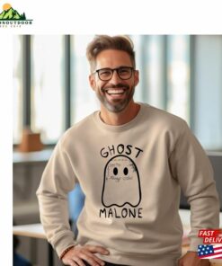 Ghost Malone Sweatshirt Halloween Cute Sweat T-Shirt Unisex