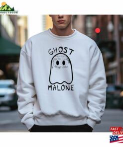 Ghost Malone Sweatshirt Halloween Cute Sweat T-Shirt Unisex