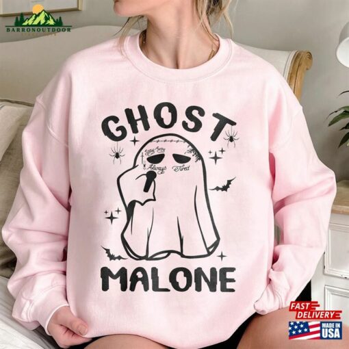 Ghost Malone Sweatshirt Halloween Funny Shirt T-Shirt