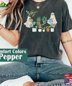 Ghost Plant Tee Halloween Plants T Shirt Sweatshirt Unisex Hoodie 3