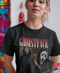 Ghostface Horror Halloween Shirt Scream Movie Gift Classic Sweatshirt
