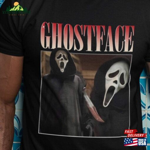 Ghostface Horror Halloween Shirt Scream Movie Gift Classic Sweatshirt