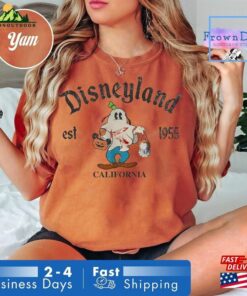 Goofy Ghost Halloween Comfort Color Shirt Retro Mickey Spooky Season Hoodie Unisex 4