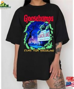 Goosebumps Halloween 2023 Gift Horrorland Unisex T Shirt Crewneck Sweatshirt Classic 4