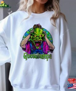Goosebumps The Haunted Mask Sweatshirt Curly Shirt R L Stine Unisex T-Shirt