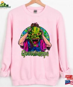 Goosebumps The Haunted Mask Sweatshirt Curly Shirt R L Stine Unisex T-Shirt 2 Goosebumps The Haunted Mask Sweatshirt Curly Shirt R L Stine Unisex T Shirt 3