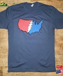 Grateful Dead Usa Short Sleeve Unisex T-Shirt Classic