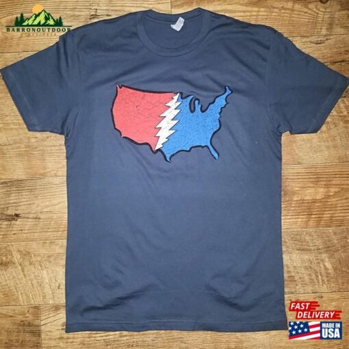 Grateful Dead Usa Short Sleeve Unisex T-Shirt Classic