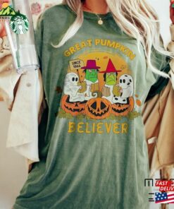 Great Pumpkin Believer Comfort Colors Shirt I Got A Rock Cute Little Ghost T Shirt Classic 4