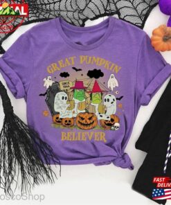 Great Pumpkin Believer Comfort Colors Shirt I Got A Rock Cute Little Ghost T-Shirt Unisex Hoodie