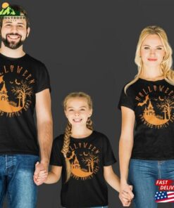 Halloween 2023 Personalised Custom Family Name T-Shirts Unisex T-Shirt