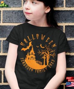 Halloween 2023 Personalised Custom Family Name T-Shirts Unisex T-Shirt 3 Halloween 2023 Personalised Custom Family Name T Shirts Unisex T Shirt 4