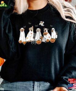 Halloween 2023 Sweatshirt Happy Retro Spooky Season Hoodie 3