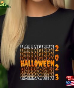Halloween 2023 T-Shirt Adult Tee Unisex Halloween 2023 T-Shirt Adult Tee Unisex