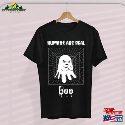 Halloween Boo Shirt Ghost T-Shirt Classic