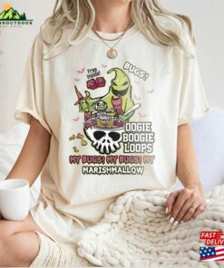 Halloween Boogieman Comfort Color T-Shirt Oogie Boogie 2023 Nightmare Before Christmas Shirt Disney Holiday Party Unisex