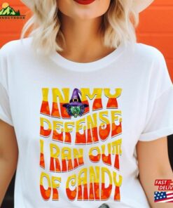 Halloween Candy Lover Funny Tee Vintage Witch T Shirt Crewneck Classic Hoodie 3