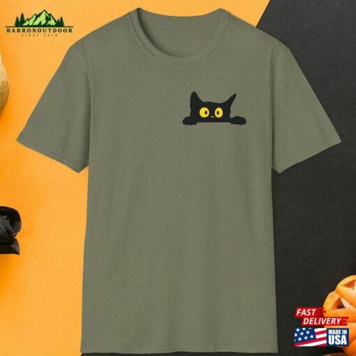 Halloween Cat Shirt Lover Spooky Season T-Shirt Classic Unisex