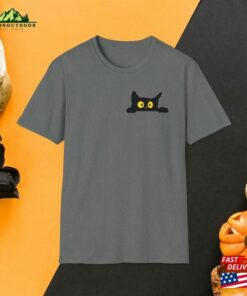 Halloween Cat Shirt Lover Spooky Season T Shirt Classic Unisex 4