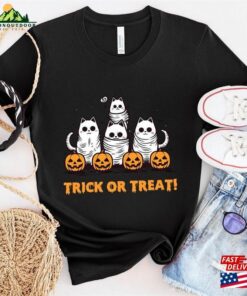 Halloween Cats Shirt Cat Ghost Classic Unisex 2 Halloween Cats Shirt Cat Ghost Classic Unisex 3