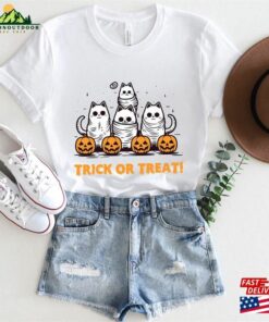 Halloween Cats Shirt Cat Ghost Classic Unisex 3 Halloween Cats Shirt Cat Ghost Classic Unisex 4