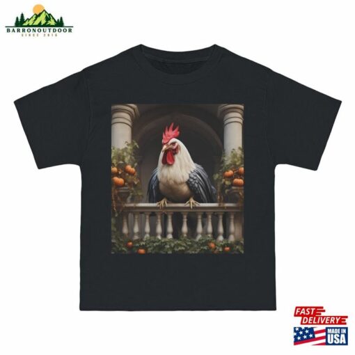 Halloween Chicken Whimsigoth Y2k 2023 Oversized Unisex Heavy T-Shirt Sweatshirt