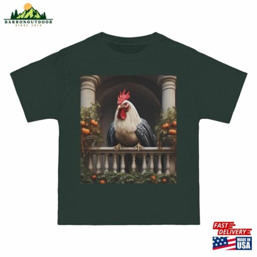 Halloween Chicken Whimsigoth Y2k 2023 Oversized Unisex Heavy T-Shirt Sweatshirt