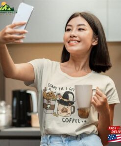 Halloween Coffee Cups Tshirt Skull Cup Skeleton Classic Hoodie