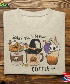 Halloween Coffee Cups Tshirt Skull Cup Skeleton Classic Hoodie
