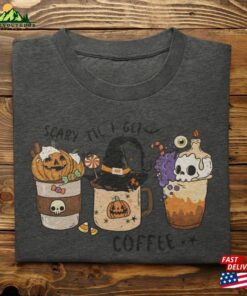 Halloween Coffee Cups Tshirt Skull Cup Skeleton Classic Hoodie 2 Halloween Coffee Cups Tshirt Skull Cup Skeleton Classic Hoodie 3