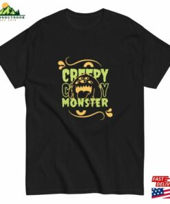 Halloween Creepy Monster Men’s Classic Tee Unisex T-Shirt Halloween Creepy Monster Men’s Classic Tee Unisex T-Shirt
