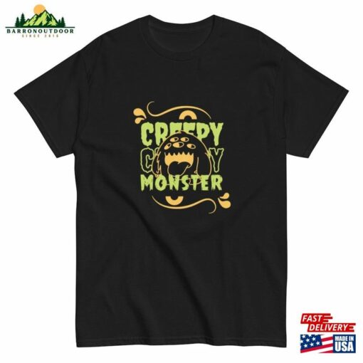 Halloween Creepy Monster Men’s Classic Tee Unisex T-Shirt