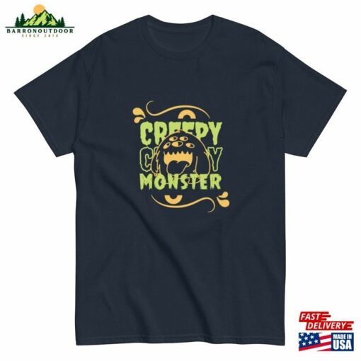 Halloween Creepy Monster Men’s Classic Tee Unisex T-Shirt