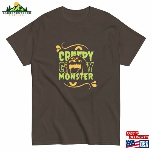 Halloween Creepy Monster Men’s Classic Tee Unisex T-Shirt