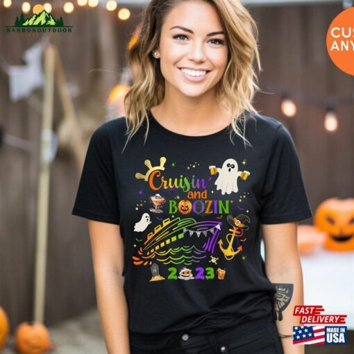 Halloween Cruise Cruising And Boozing Party Sweatshirt Classic