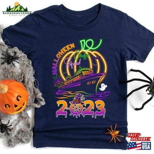 Halloween Cruise Squad 2023 Pumpkin Family Shirts Shirt Unisex Classic