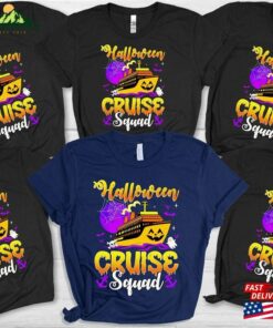 Halloween Cruise Squad Shirt Matching Family Group Shirts Spooky Tshirt Sweatshirt T-Shirt