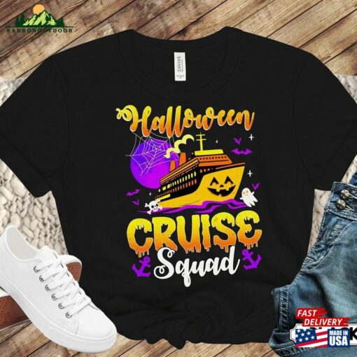 Halloween Cruise Squad Shirt Matching Family Group Shirts Spooky Tshirt Sweatshirt T-Shirt