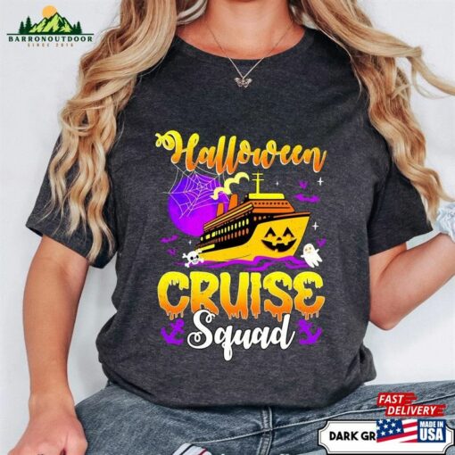 Halloween Cruise Squad Shirt Matching Family Group Shirts Spooky Tshirt Sweatshirt T-Shirt