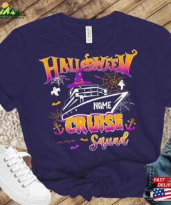 Halloween Cruise Squad Shirt Personalized Family Group Shirts Spooky Matching Tshirt Classic T-Shirt