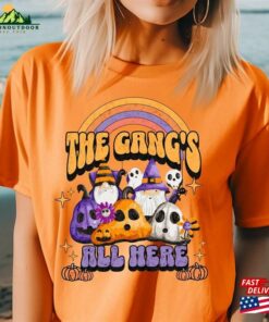 Halloween Cute Gnomes T-Shirt Vintage Shirt Fun Crewneck Hoodie