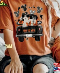 Halloween Disney Balloon Mickey Minnie Sweatshirt Boo To You Unisex T-Shirt Spooky Season Comfort Color Shirt Hoodie Halloween Disney Balloon Mickey Minnie Sweatshirt Boo To You Unisex T-Shirt Spooky Season Comfort Color Shirt Hoodie