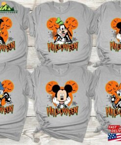 Halloween Disney Family Shirt 2023 Mickey And Friends Disneyland Hoodie T-Shirt